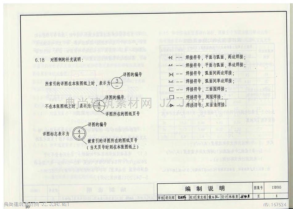 15d503 利用建筑物金属体做防雷及接地装置安装 2019国标电气弱电图集