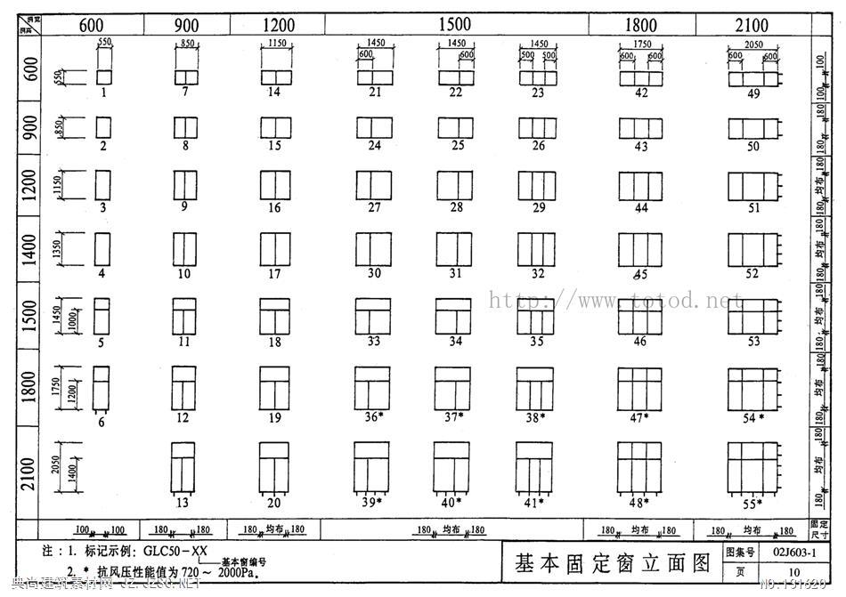 02j603-1 铝合金门窗pdf文本 相关图集pdf文本