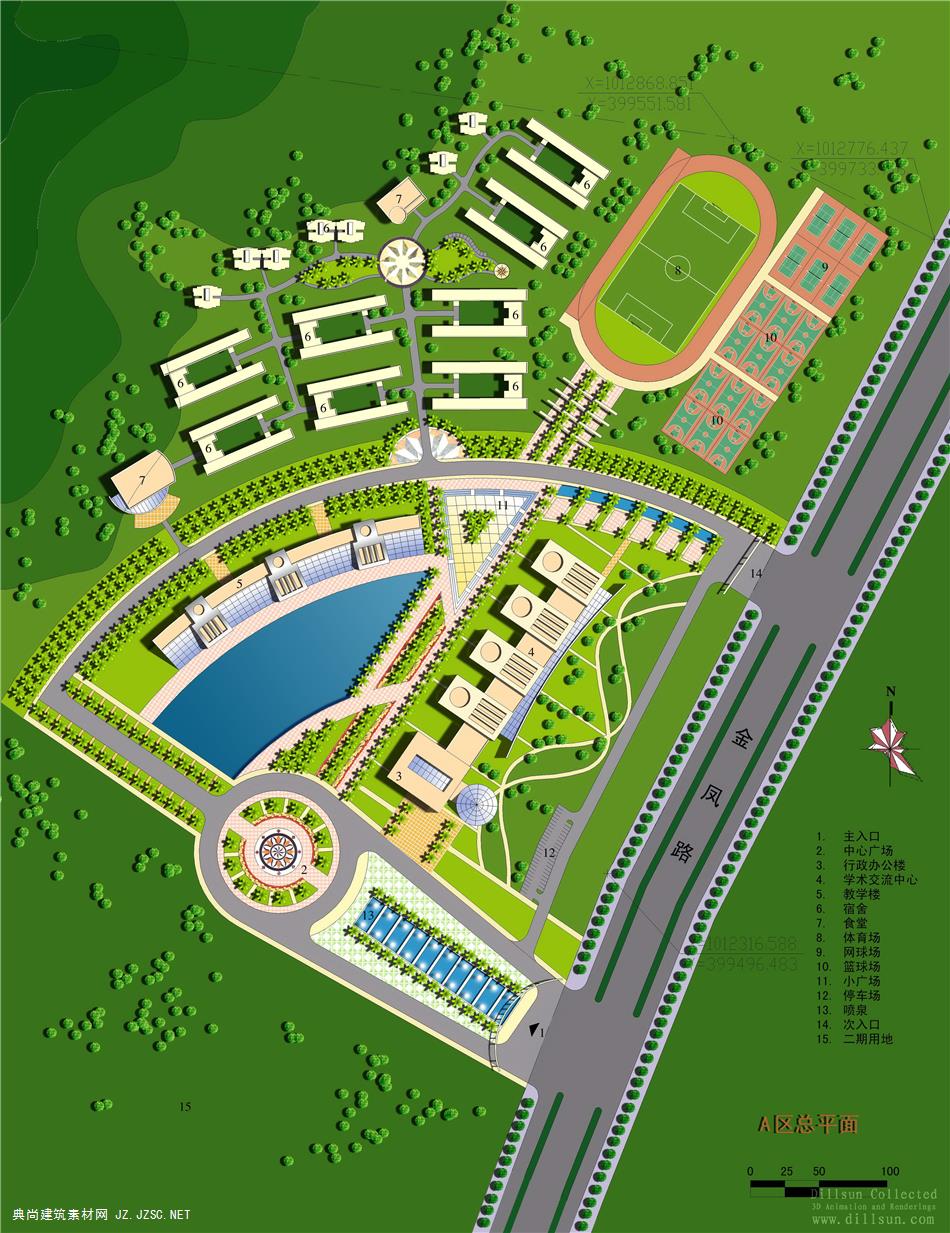 北京师范大学珠海校区总体规划学校规划