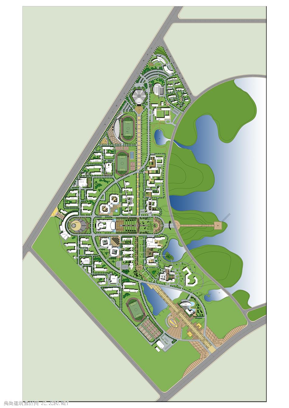 a安徽大学新规划 施工图cad图纸 建筑施工图cad图纸