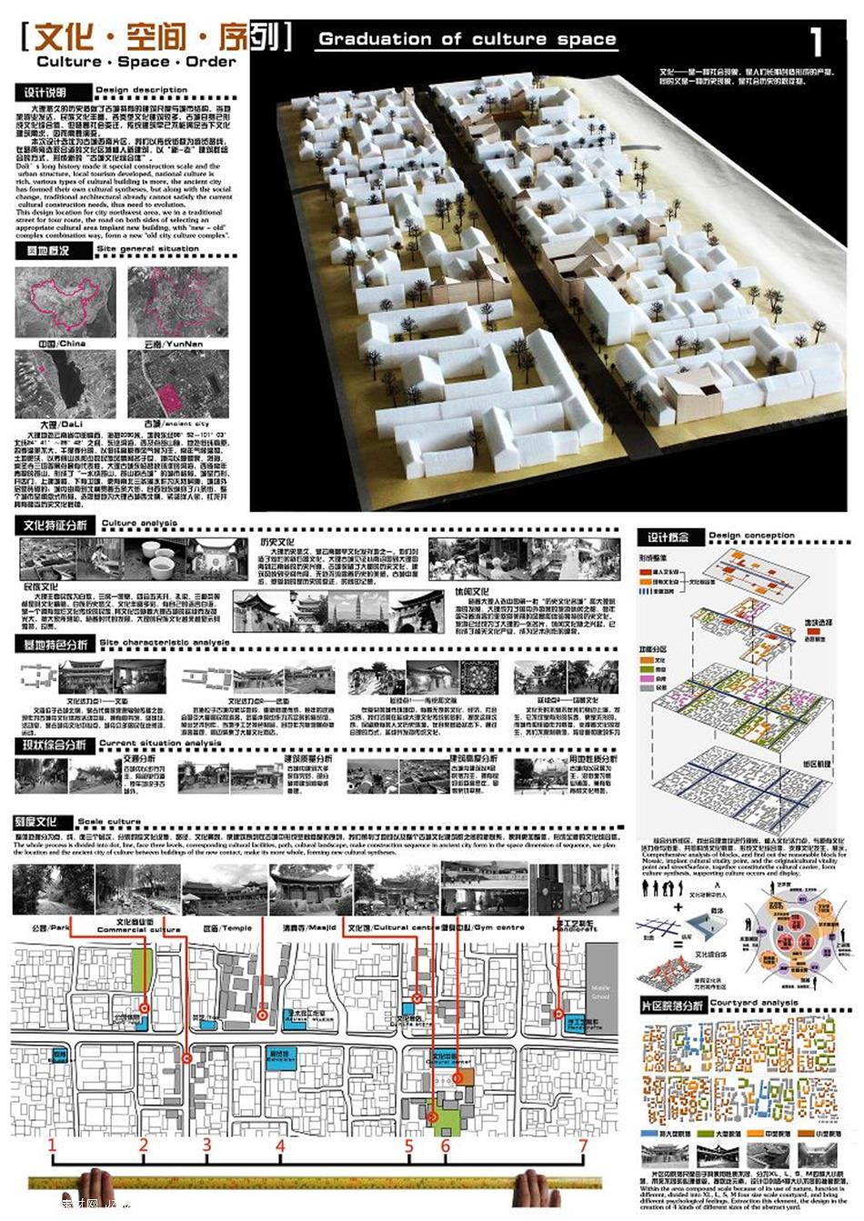 大学生竞赛优秀奖文化空间序列jpg图片