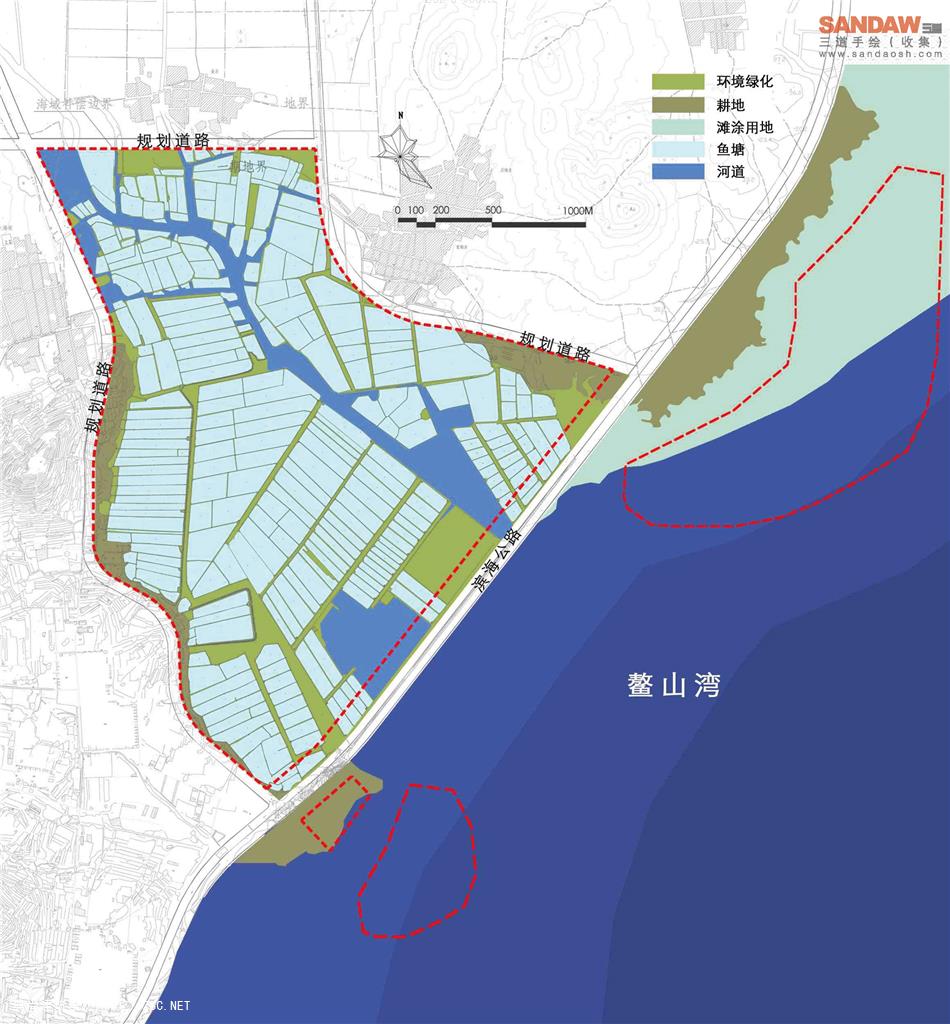 城市中心区-青岛鳌山湾新城概念性规划