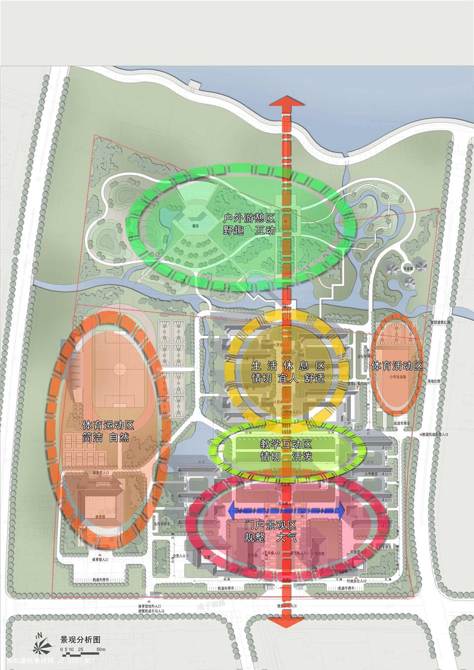 南师附中学校建筑-方案文本
