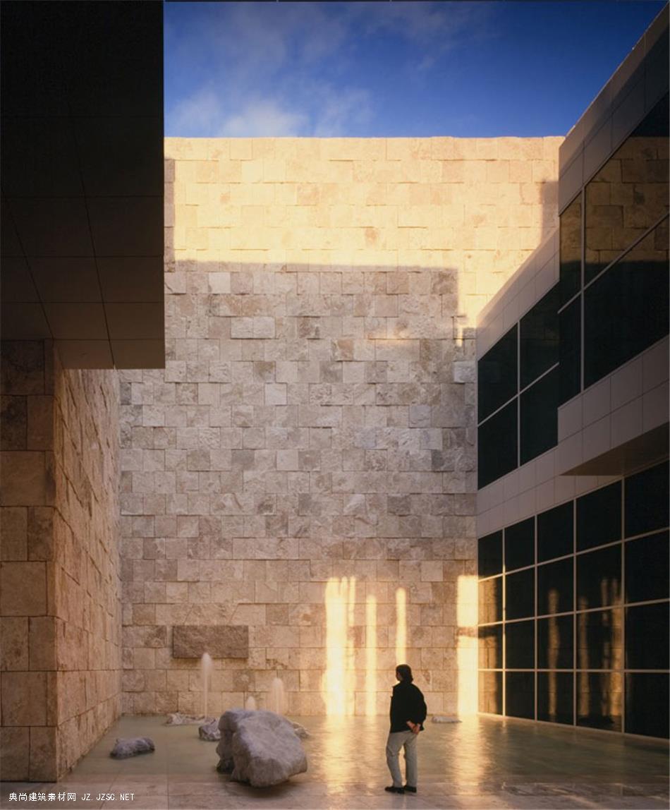 文化展览建筑实景实景照片jpg格蒂中心gettycenter