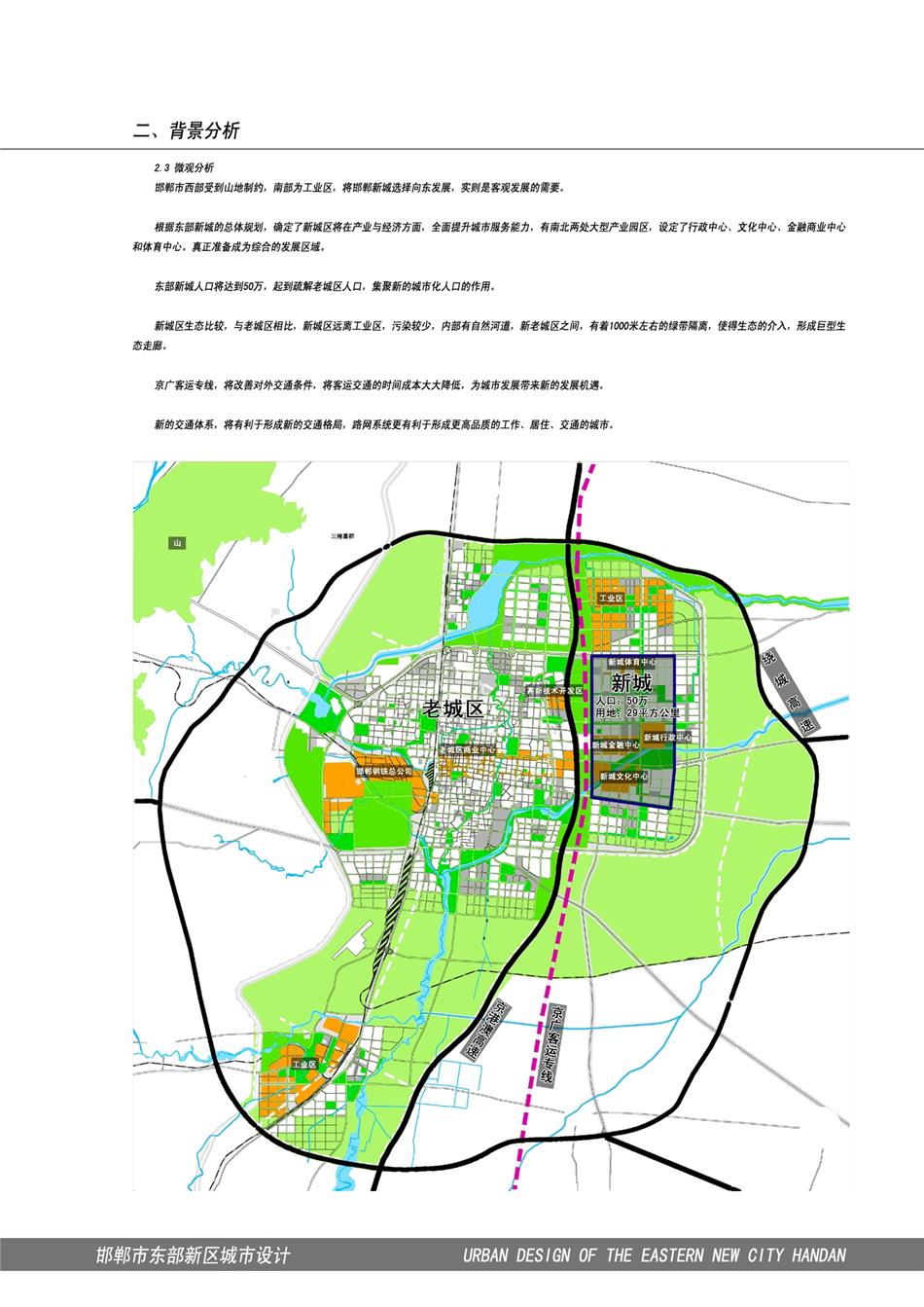 邯郸市东部地区城市设计2009年pdf文本