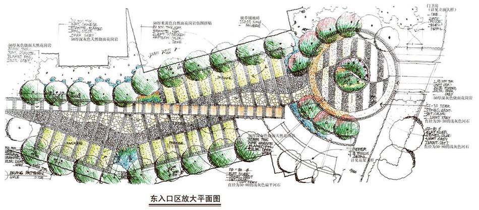 住宅小区规划手绘图zip-rar 多层住宅zip-rar