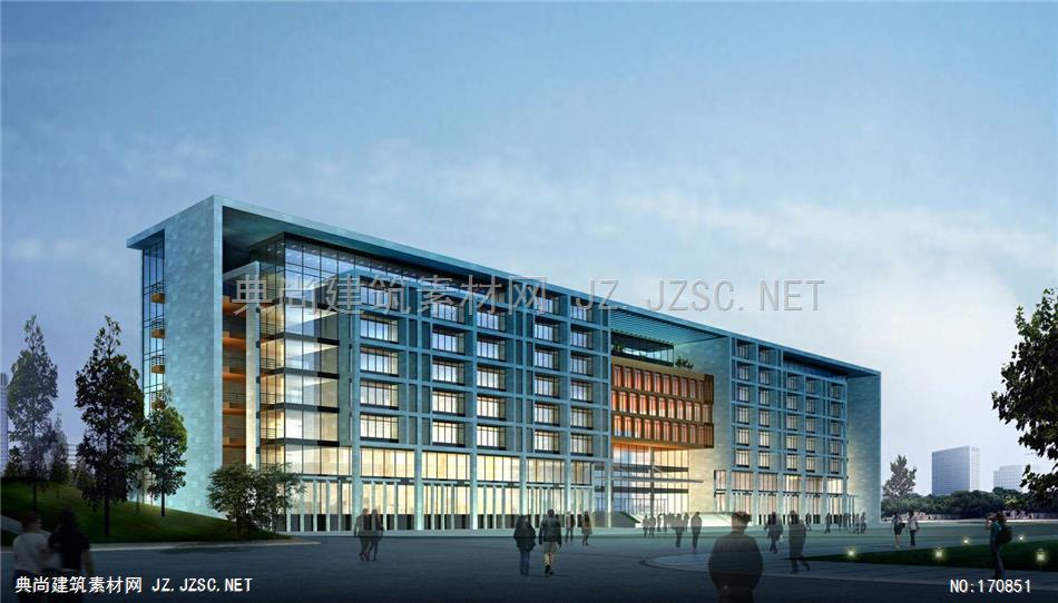办公楼 (10)办公楼效果图jpg图片 办公建筑jpg图片