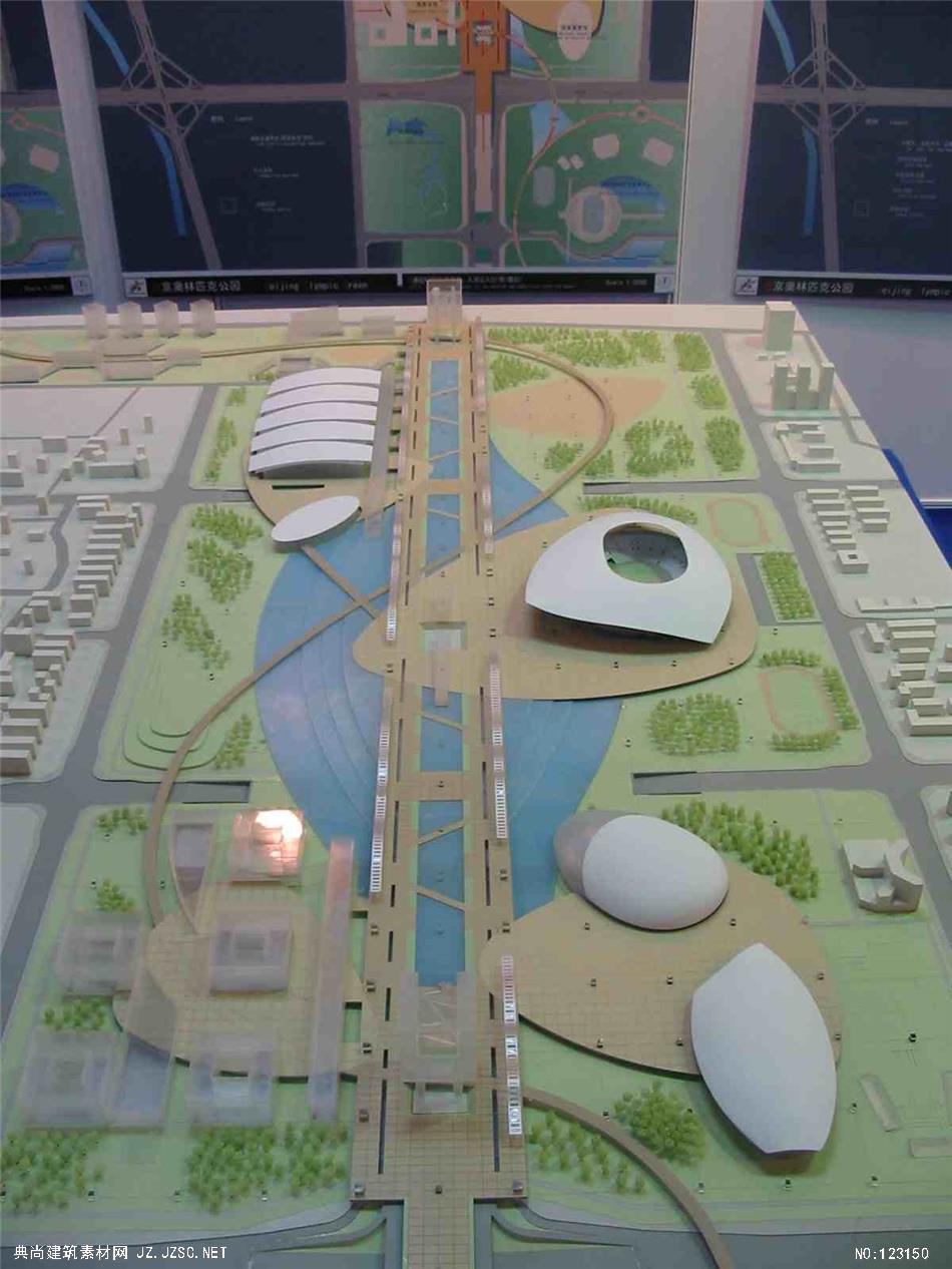 北京奥运村规划展览资料-建筑方案设计zip-rar 建筑方案文本zip-rar