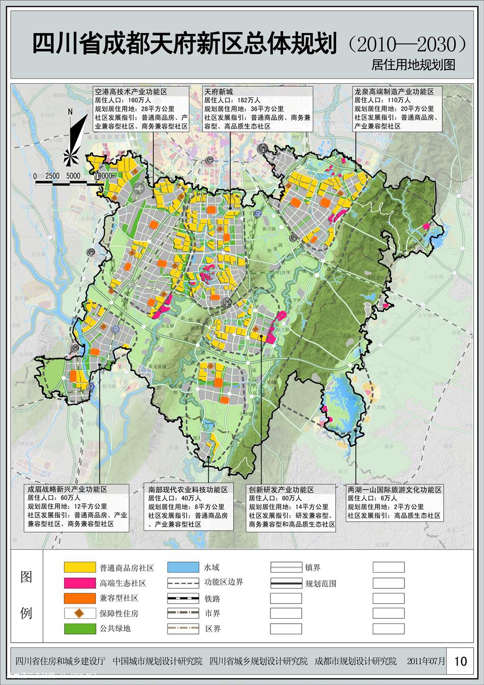 四川省院成都市院成都天府新区总体规划