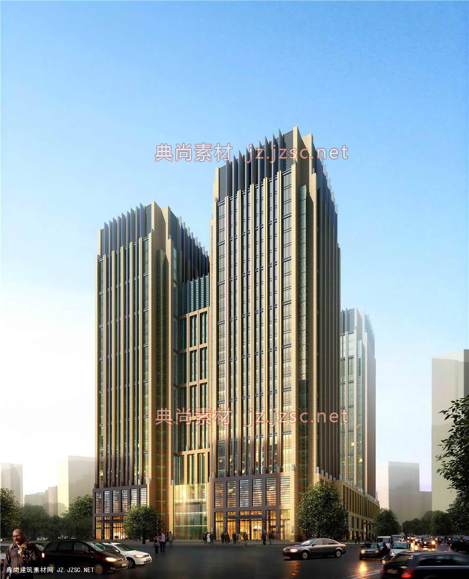 办公建筑效果图(176)