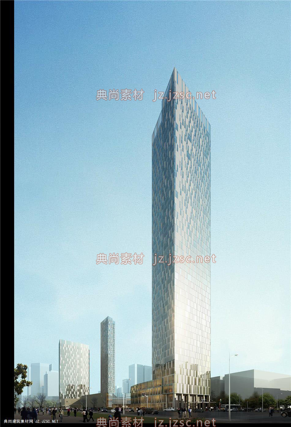 超高层建筑效果图0006