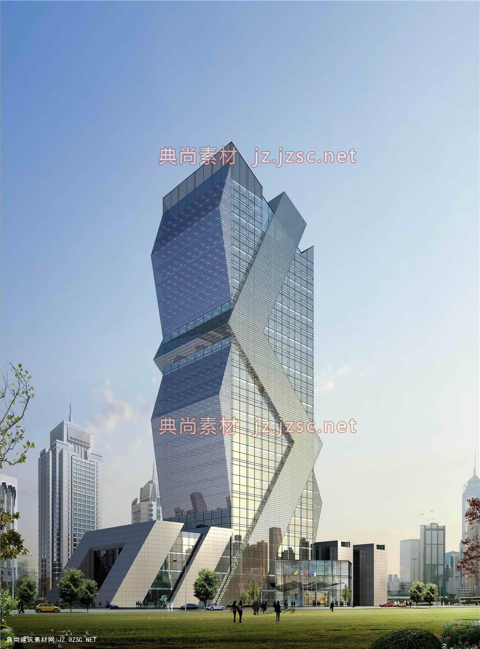 办公建筑效果图(138)