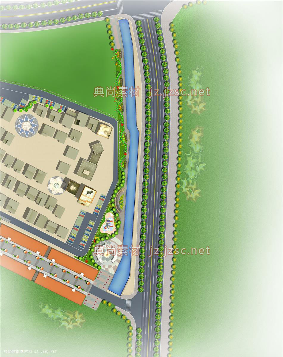 道路总平面图