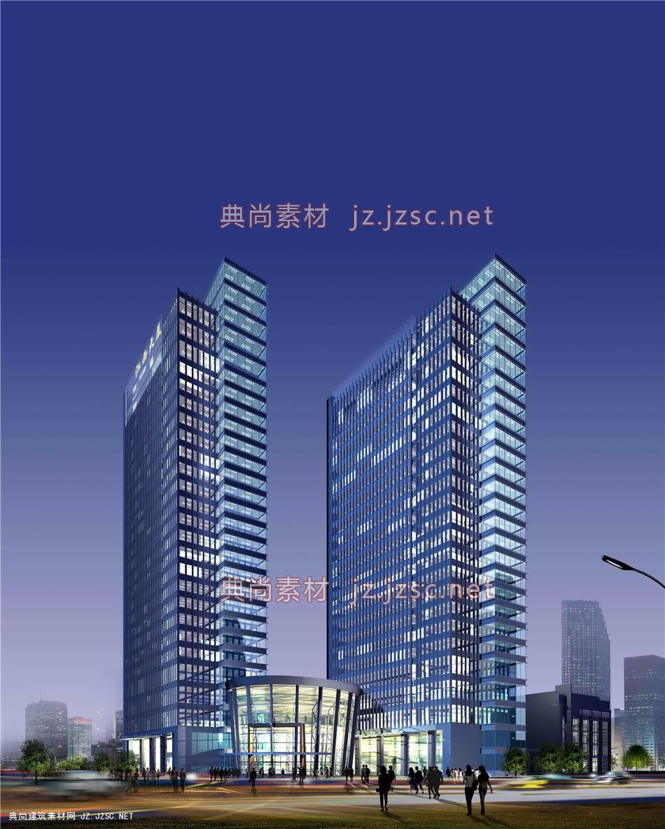 办公建筑效果图(186)