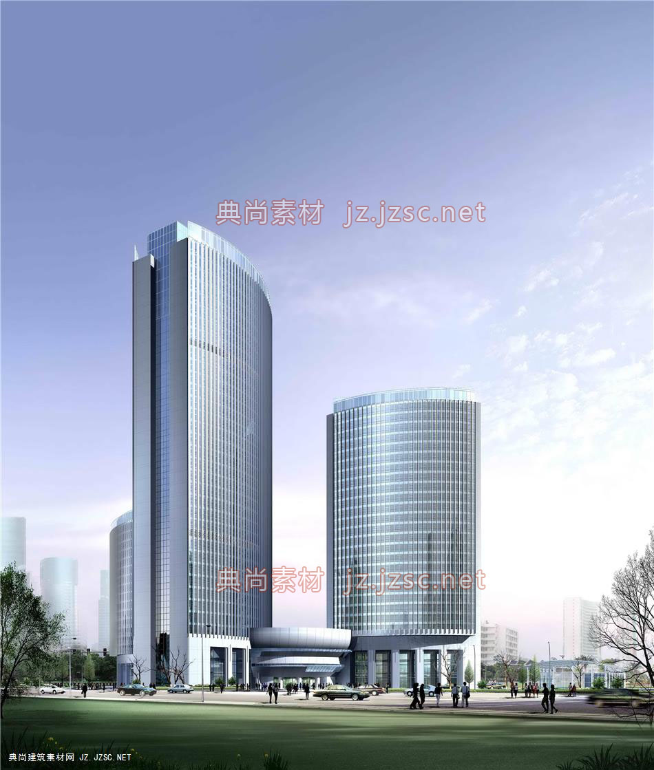 办公建筑效果图(99)