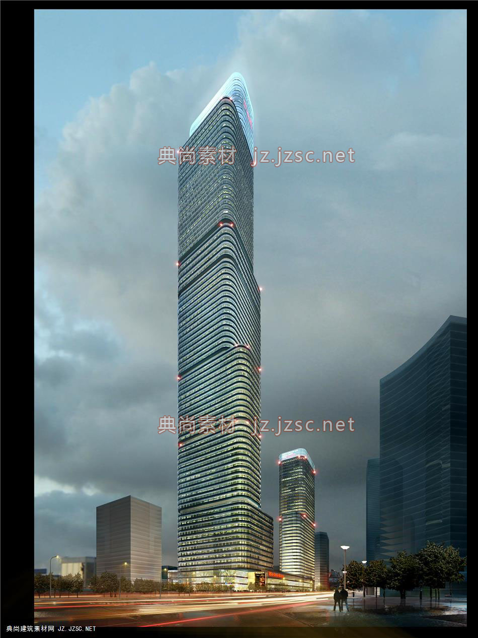 超高层建筑效果图0010