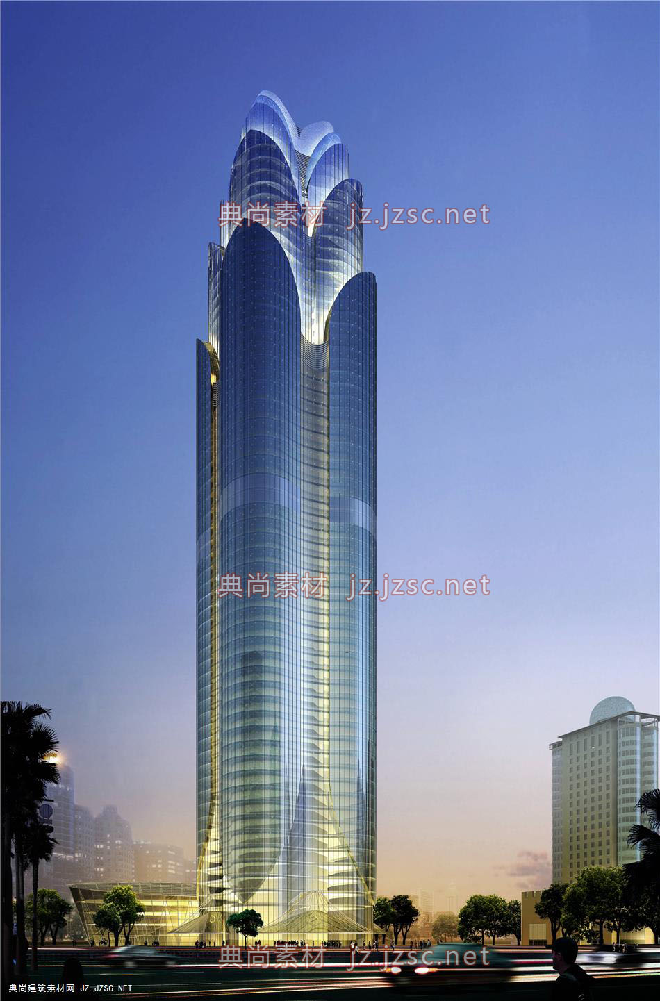 建筑效果图0592