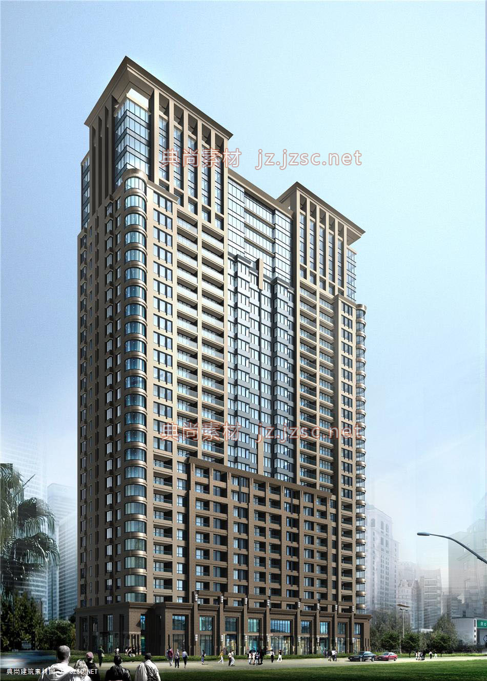 建筑效果图0054
