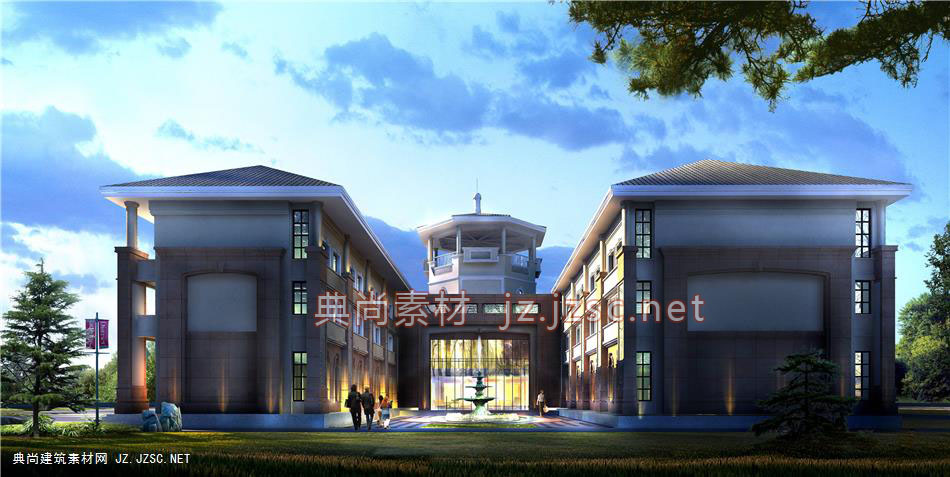 建筑效果图0138