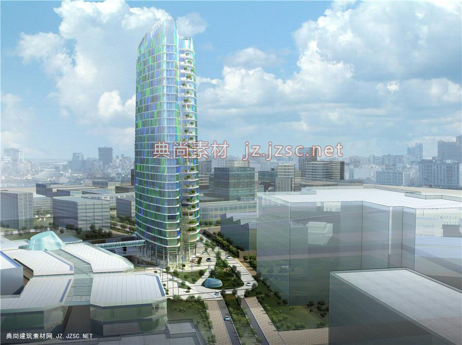 建筑效果图0585