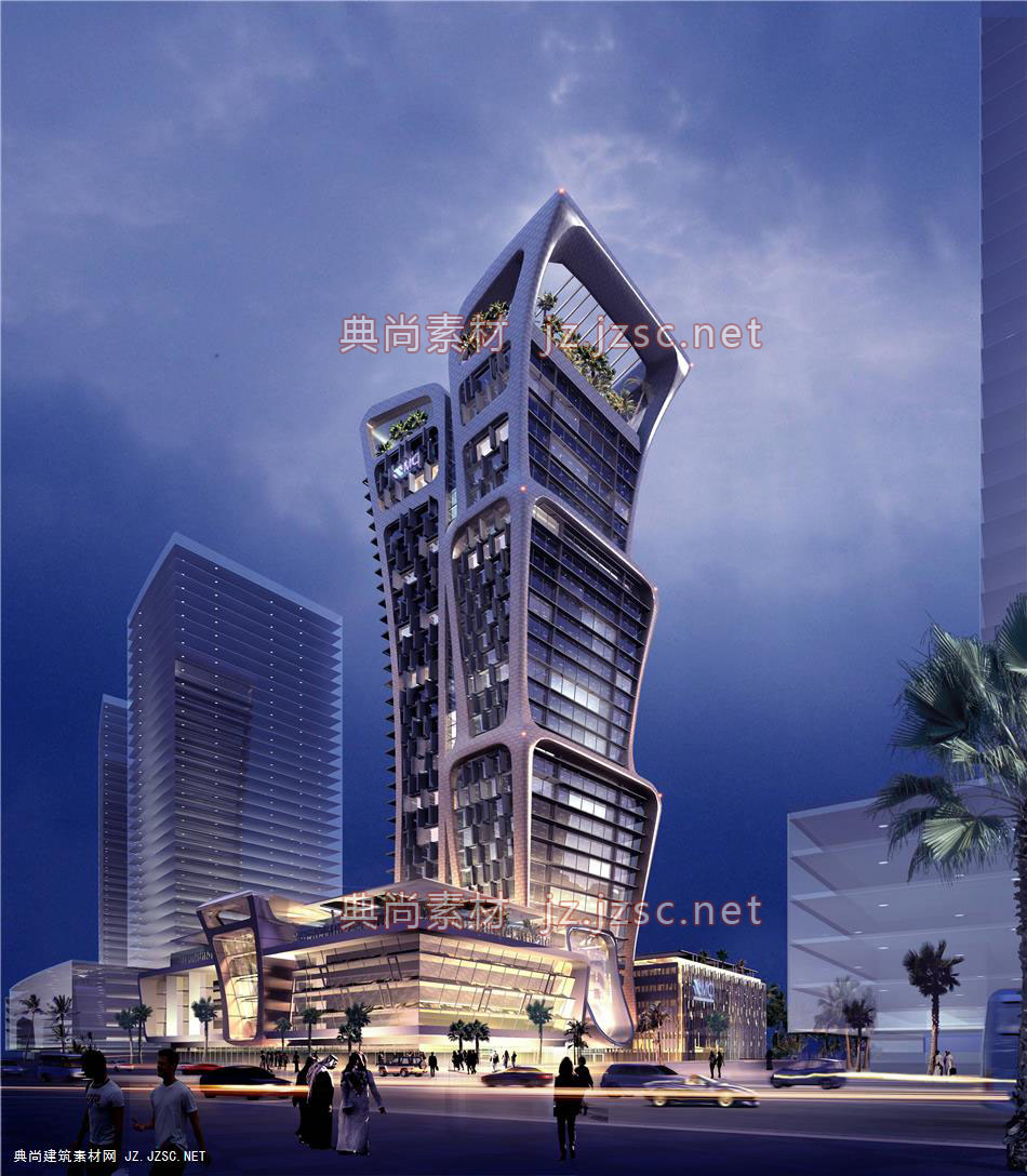 建筑效果图0670