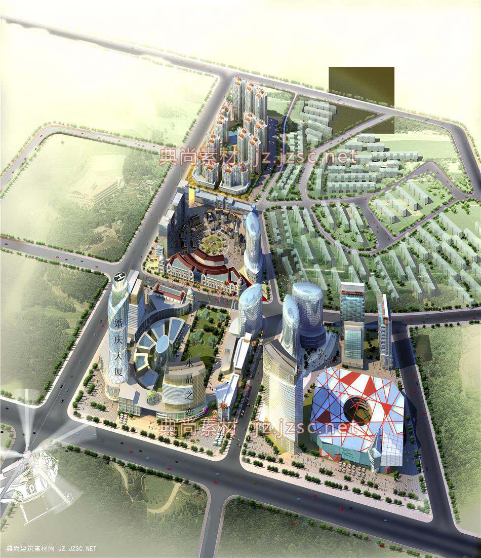 建筑效果图0652