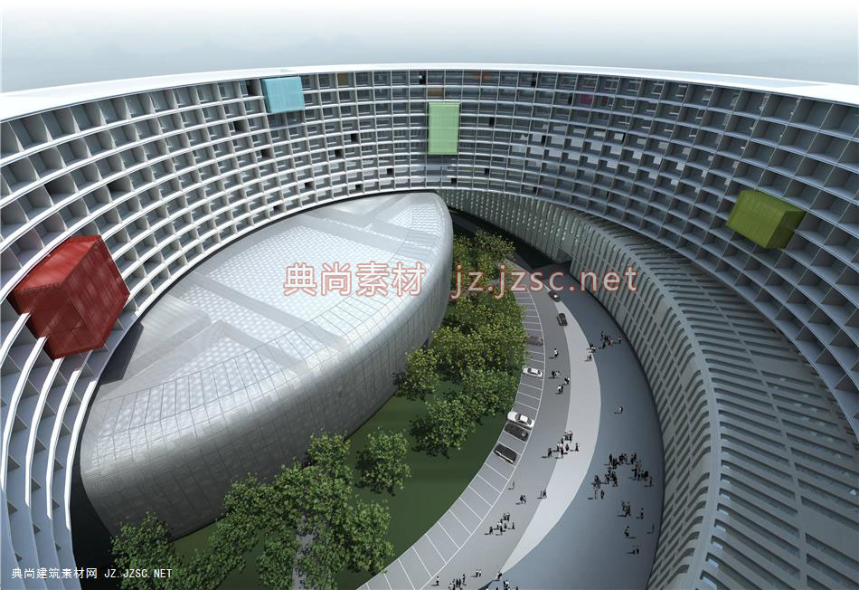 建筑效果图0857