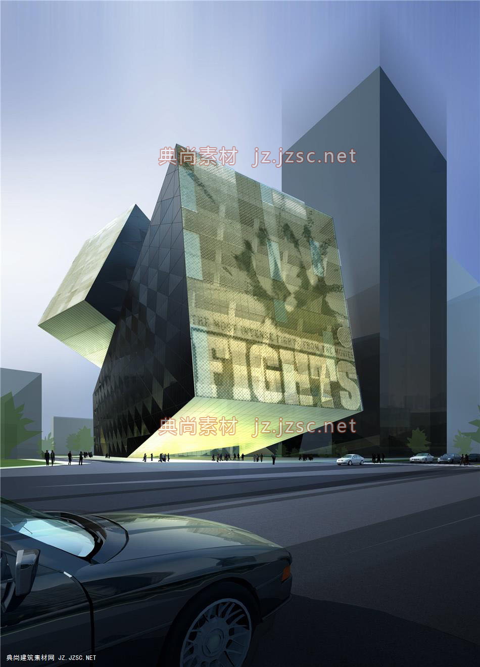 建筑效果图0884