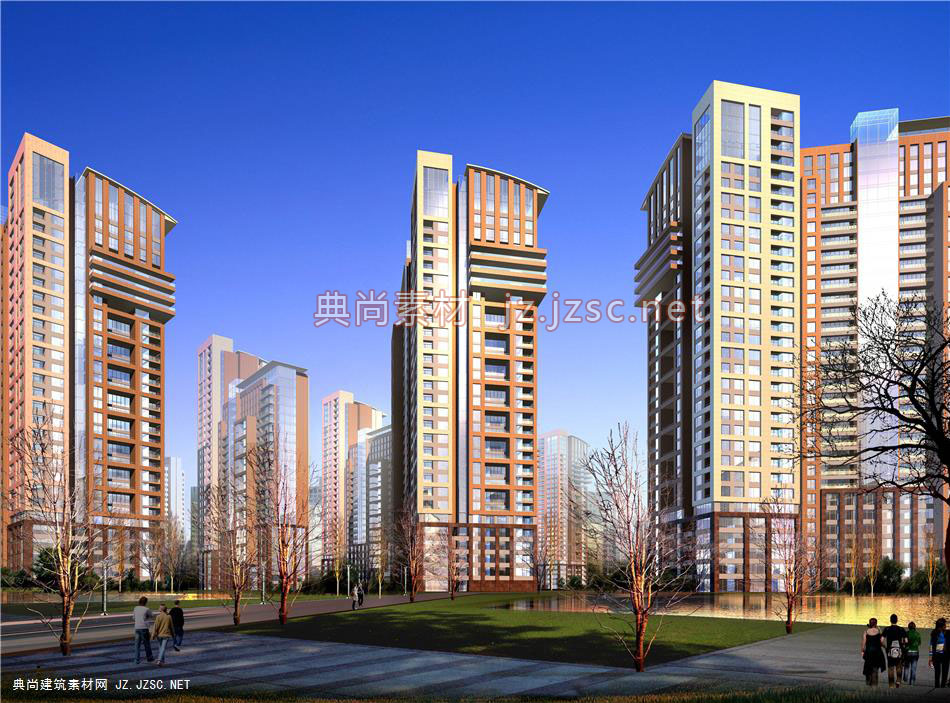 建筑效果图0096