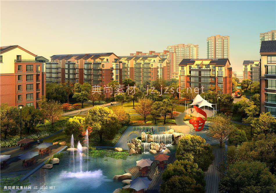 建筑效果图0483
