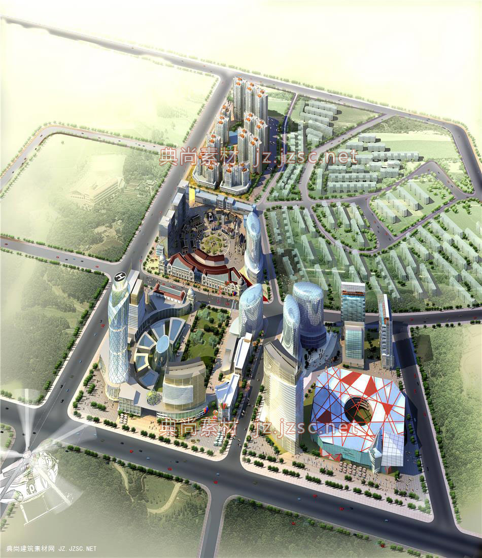 建筑效果图0653