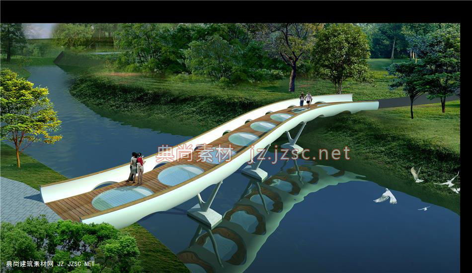 桥02_园林景观桥