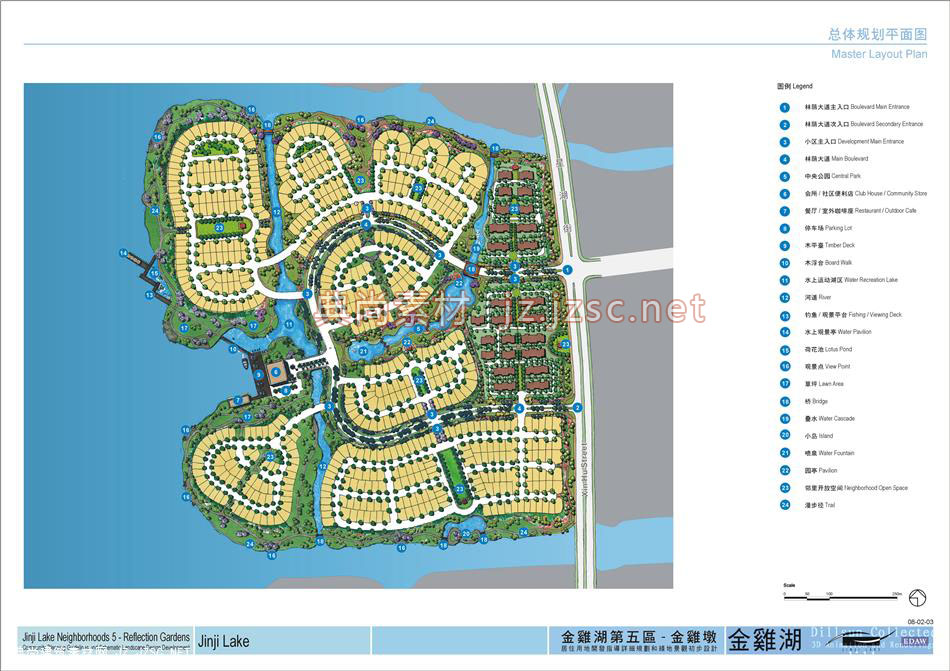 居住区规划总平面图0122