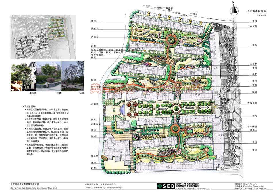 居住区规划总平面图0016