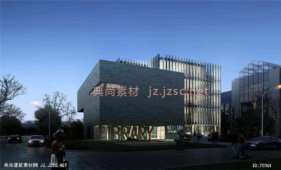 李政道图书馆效果图