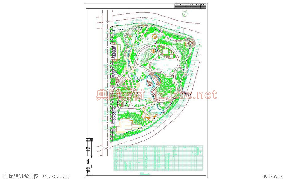 广兰公园绿化图