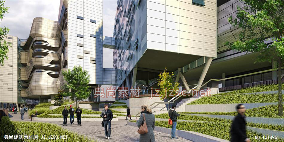 A UTEC UNIVERSITY CAMPUS 06 超高层办公建筑效果图