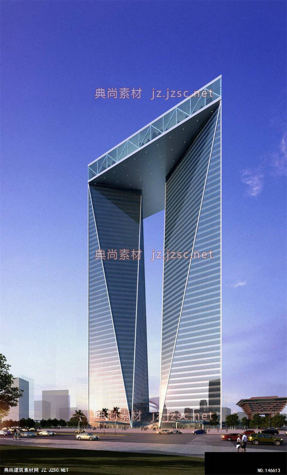 同济一所-吴工-世博后续项目办公-1效果图-办公楼效果图办公建筑
