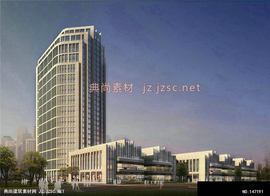 柯凯-赵工-SOHO 上海卢湾43号街坊第二轮-2效果图-办公楼效果图办公建筑