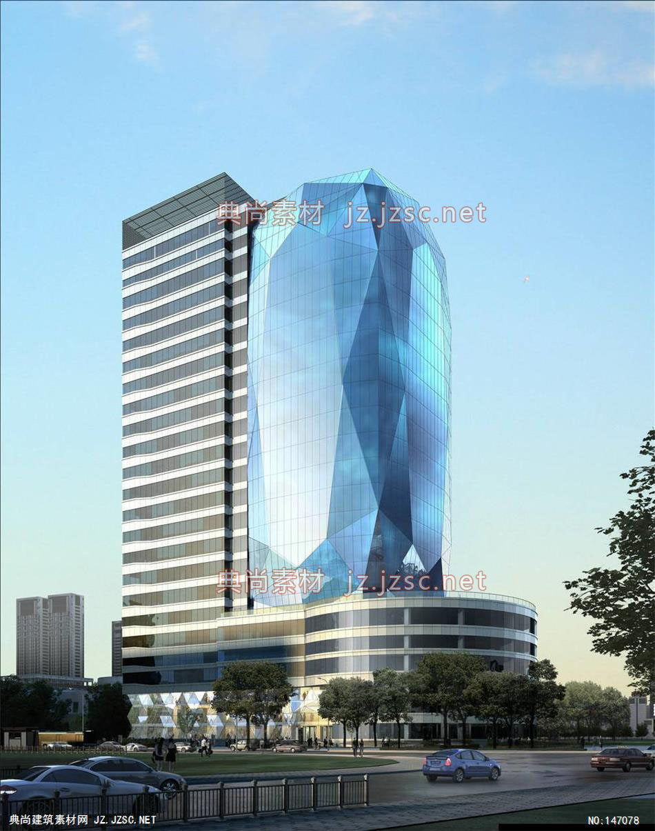 旭密林-王工-中国金融信息大厦-4效果图-办公楼效果图办公建筑