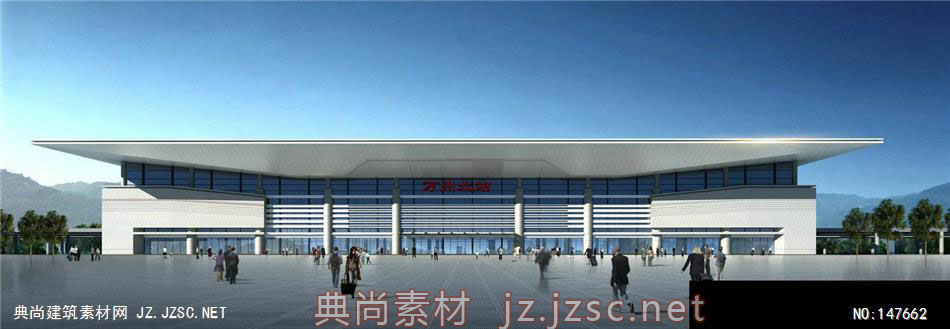 中建国际共建部-余万四站-1效果图-办公楼效果图办公建筑