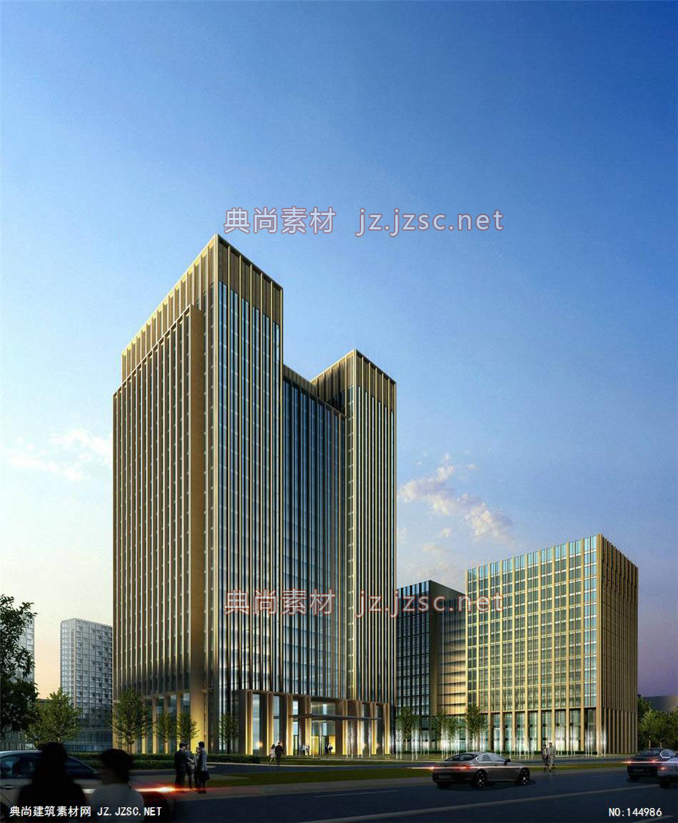 公建一所吴工北京华能修改52效果图-办公楼效果图办公建筑