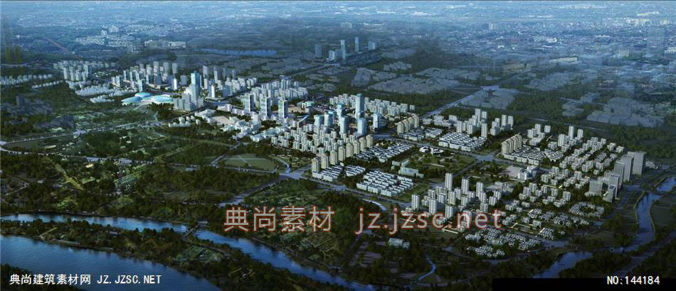 城市空间-刘工-沙县规划-1效果图-办公楼效果图办公建筑