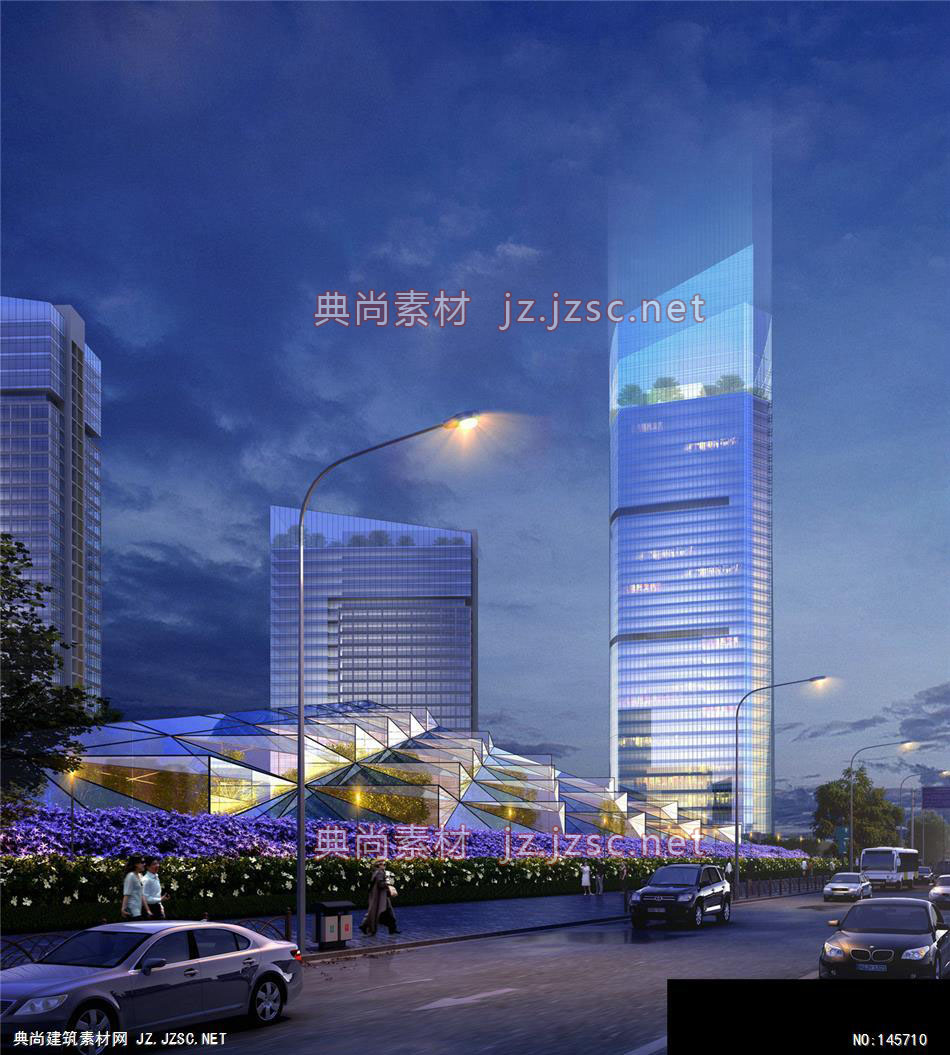汉嘉-王工-城市综合体-2效果图-办公楼效果图办公建筑