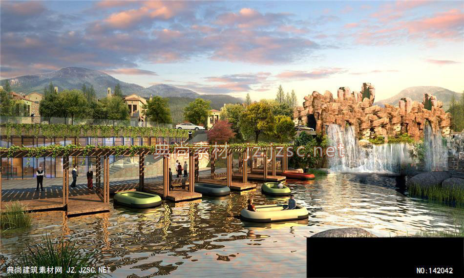 汉嘉建筑设计-王工-城市规划-景观-2景观效果图