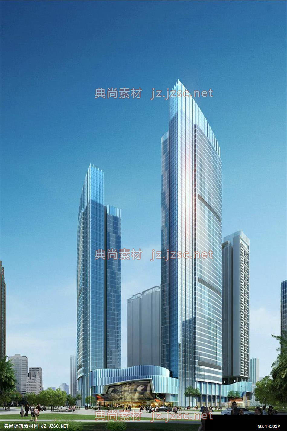 凯里森-佛山-102效果图-办公楼效果图办公建筑