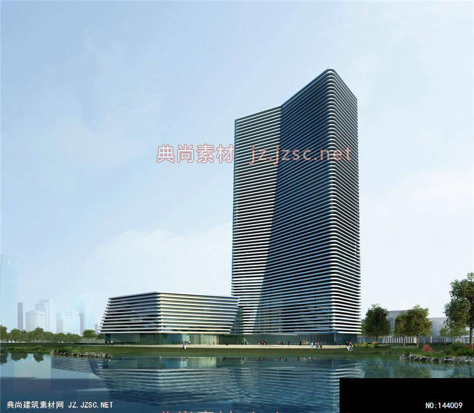 公建东岸史工办公楼修改21效果图-办公楼效果图办公建筑