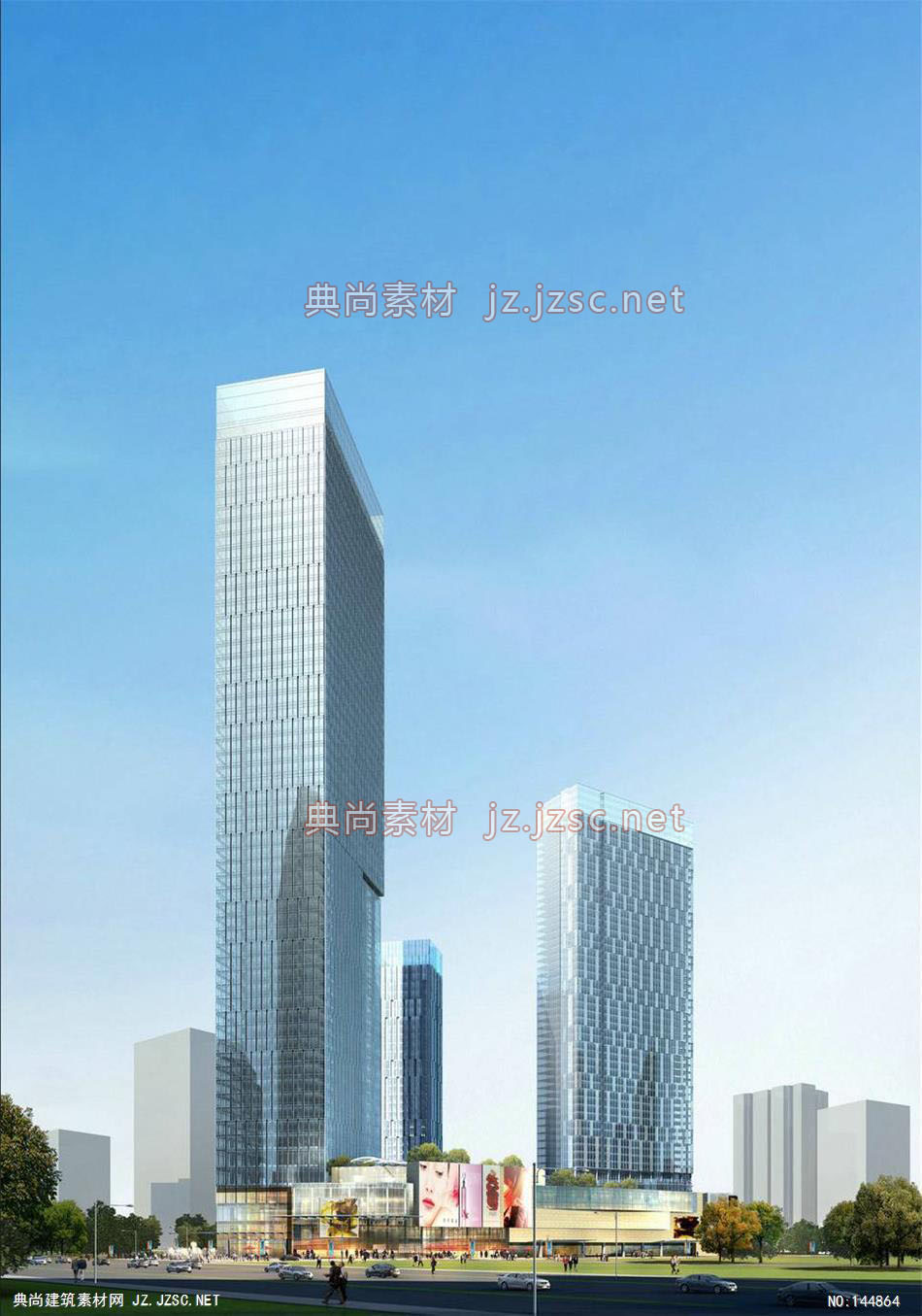 凯里森-shk-2效果图-办公楼效果图办公建筑