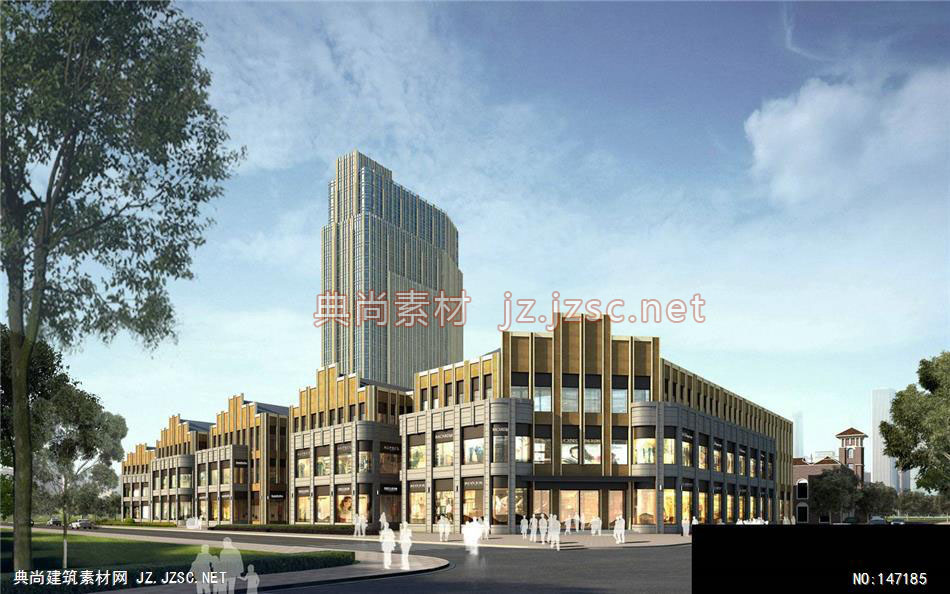 柯凯-赵工-SOHO 上海卢湾43号街坊-7效果图-办公楼效果图办公建筑