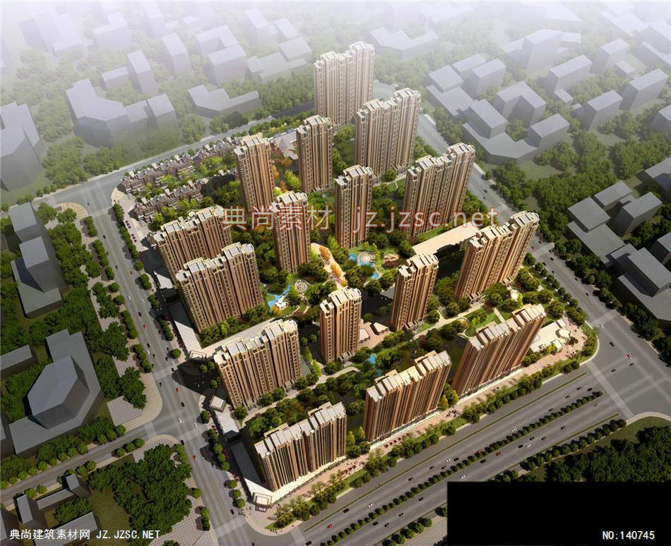 东岸-邢工-济南腊山住宅-修改7效果图
